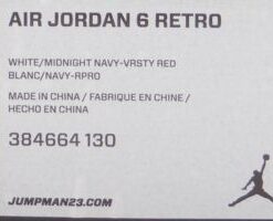 Air Jordan 6: Retro - 384664-130 - https://sneakerzz.digi-nomads.nl